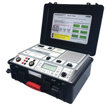 Micro-ohmmeters for contract resistance measurement of medium and high voltage circuit breakers.
