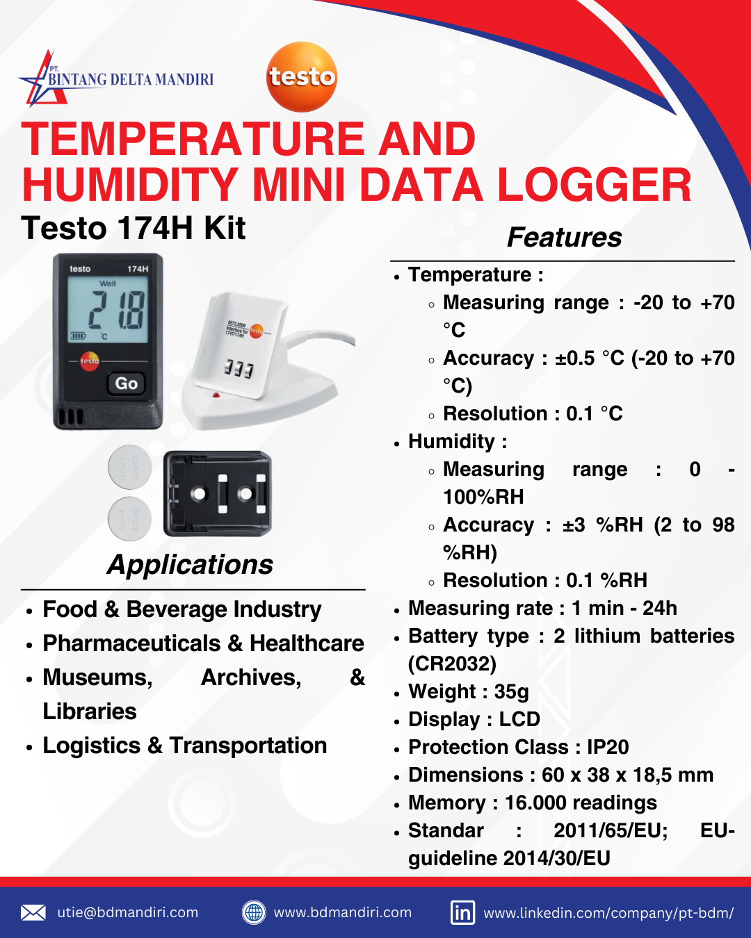 Testo 174H Kit